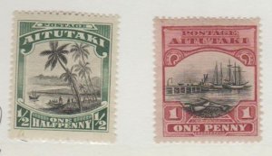 Aitutaki Scott #28-29 Stamp  - Mint Set