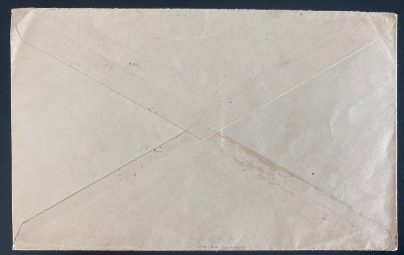1950s Egypt Airmail cover To University Of Michigan Ann Arbor MI Usa