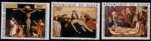 Niger 1974 SC# C232-4 Easter MNH-OG E48