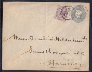 Great Britain - Feb 1, 1898 Vover to Germany