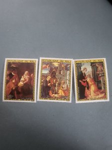 Stamps Mali Scott #C267-9 nh