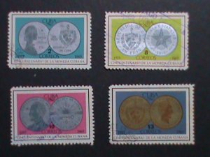 ​CUBA-1965 VERY OLD CUBA STAMPS-50TH ANNIVERSARY-CUBAN MINT - USED-VERY FINE
