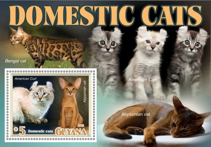 Stamps. Fauna. Cats  year 8 sheets perforated MNH**