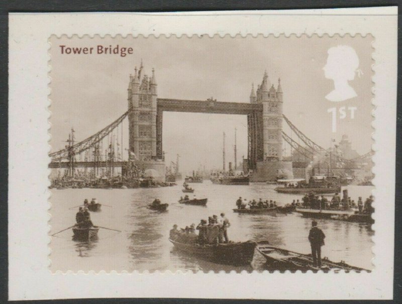 GB QEII 2002 Tower Bridge 1st Class Self-adhesive SG 2314 (ex-PM7) Cat £6 M/N/H