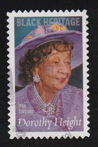 SC# 5171 - (49c) - Dorothy Height, civil rights leader, Used Single Off Paper