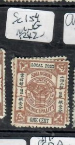 CHINA SHANGHAI LOCAL POST  SC 154   MNG   P0528F  H