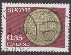 Finland # 442, Used, Half Cat.