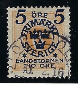 Sweden SC B15 Used Fine...fill a nice spot...