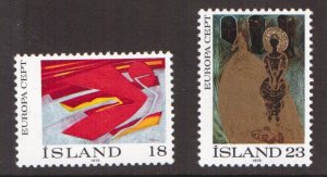 Iceland   #478-479   MNH  1975   Europa