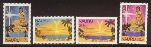 Nauru ~ #184-187 ~ Christmas ~ MNH Set