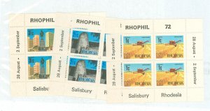 Rhodesia (1965-1978) #275b/277b/279b Mint (NH) Souvenir Sheet