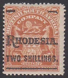 Rhodesia 93 MH CV $17.00