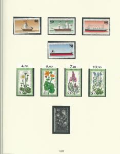 1961-1985 Berlin Unused Never Hinged Stamp Collection In Safe Album