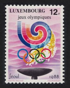 Luxembourg Olympic Games Seoul 1988 MNH SC#797 SG#1233