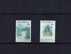 Norfolk Island: 1990  History of Norfolk Islanders  Fine Used set.