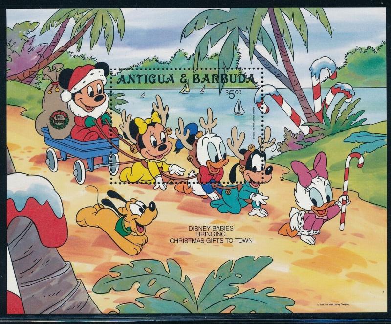 Disney Antigua - Christmas MNH #987 (1986)