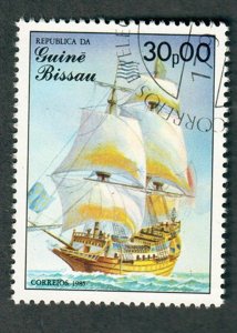 Guinea Bissau 666 Ship used  single