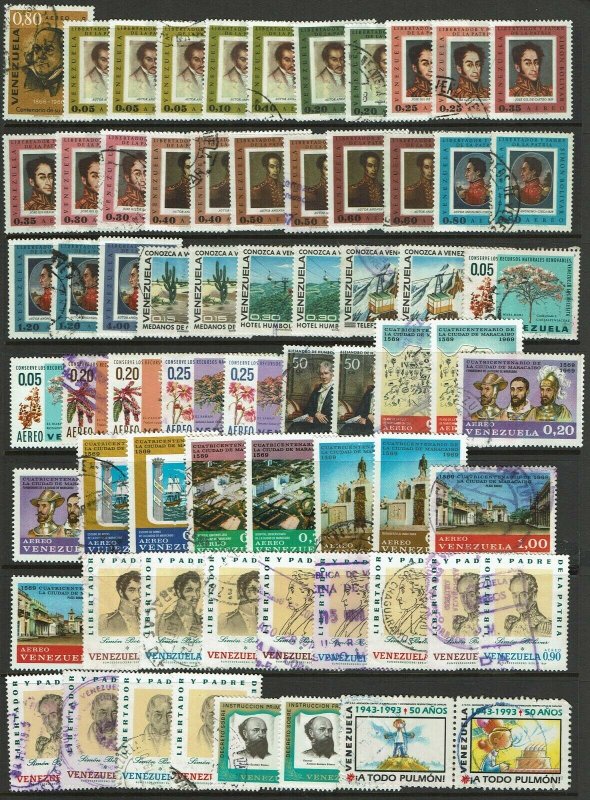 Venezuela 67 Mint and Used, few faults - G105