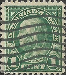 # 552 Used Deep Green Ben Franklin