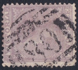 VICTORIA AUSTRALIA QV 2d with 80 barred numeral of KEILOR..................D6312