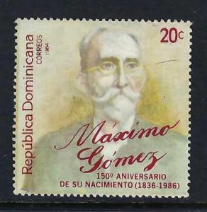 DOMINICAN REPUBLIC 922 VFU MAXIMO GOMEZ 946B-4