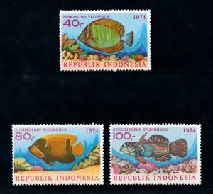[99584] Indonesia 1974 Marine Life Fish  MNH