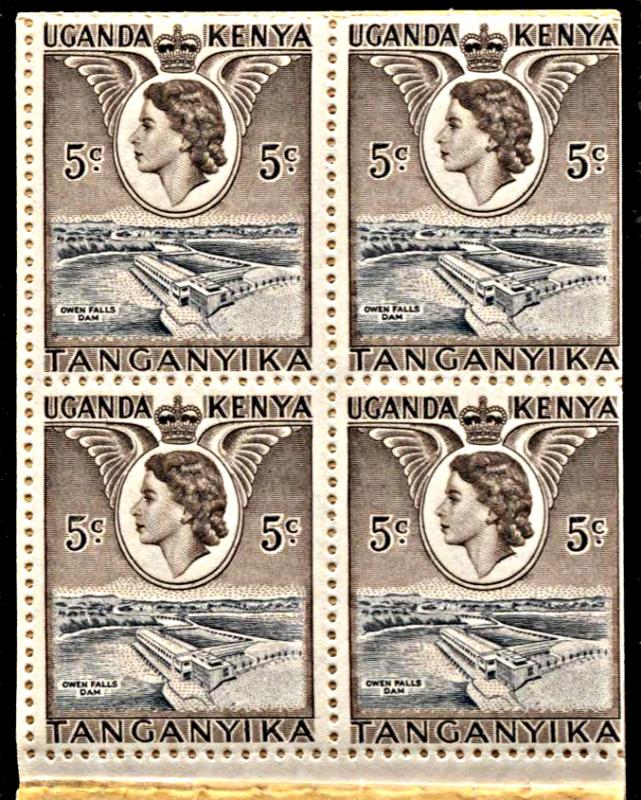 Kenya,Uganda,Tanganyika SG SB6, MNH, Unexploded Booklet