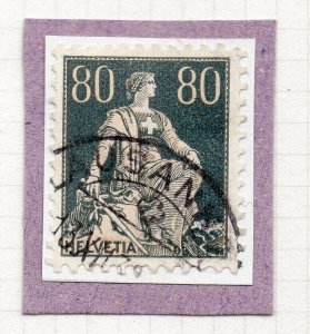 Switzerland 1933 SHADES Early Issue Fine Used 80c. NW-210680