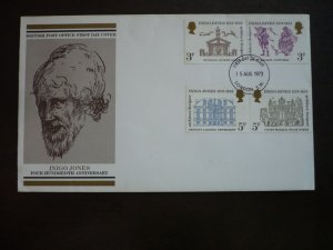 Stamps - Great Britain - Scott# 701-704 - First Day Cover