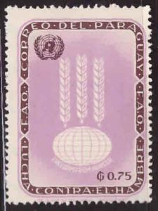 Paraguay Scott 763 MH* FAO stamp