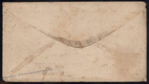 CSA #12 Civil War Confederate Cover Millery Alabama 92875