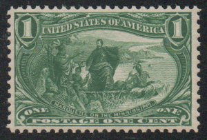 MALACK 285 VF/XF OG NH, post office fresh, SELECT! v0789