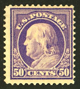 U.S. #422 MINT OG HR