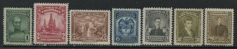 Columbia 1939 set unmounted mint NH