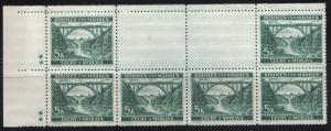 Bohemia & Moravia  #44 block of 8  - MNH