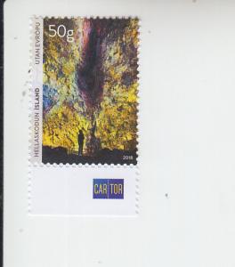 2018 Iceland Tourist Stamp - Caving (Scott 1470) MNH