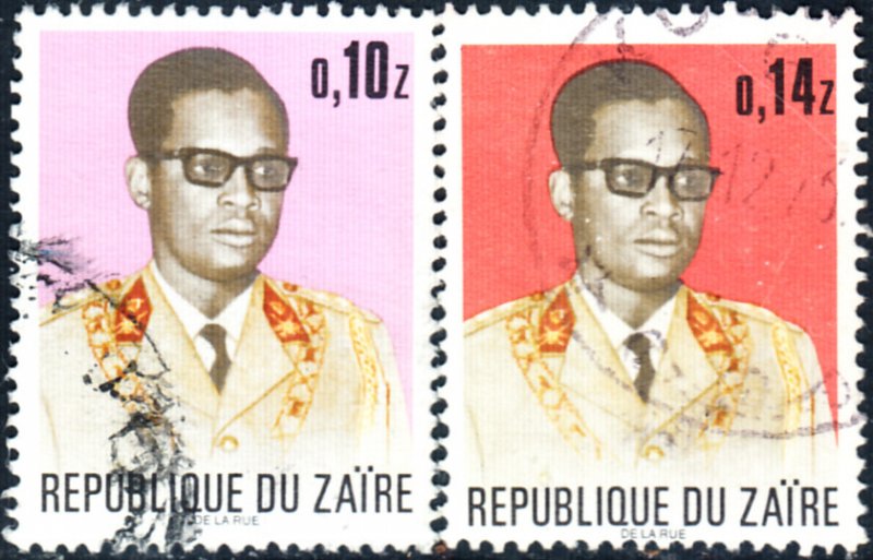 Zaire #773-778    Used Set