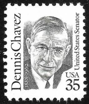 US Stamp #2186 MNH - Dennis Chavez Single