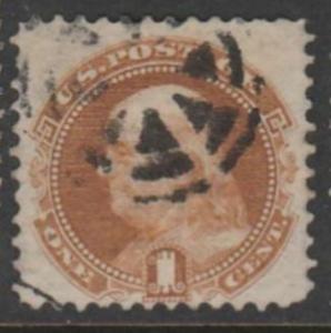 U.S. Scott #112 Franklin Stamp - Used Single