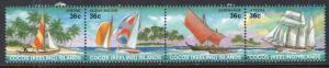 Cocos Keeling Islands 158 Sailboats Ships MNH VF