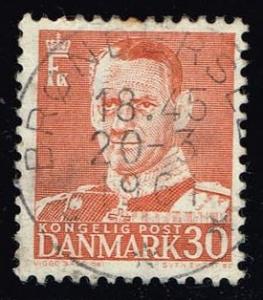 Denmark #335 King Frederik IX; used (0.50)