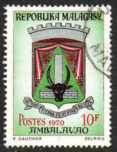 Madagascar Sc #435 Used