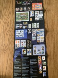 #2005 FDC USPS Stamp Program Poster (11188)