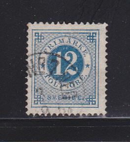 Sweden 22 U Numeral (B)