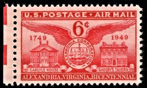 US C40 MNH VF 6 Cent Alexandria Bicentennial Single