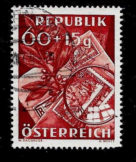 Austria # B268, Used. CV $ 2.75