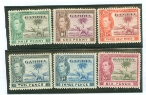 Gambia #132-135/136/137 Mint (NH) Single (Wildlife)