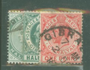 Gibraltar #8/49/67a Used Multiple