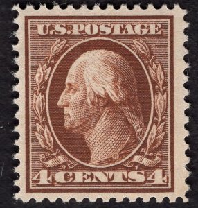 US #377 Very Fine, w/Original Gum. Never Hinged.