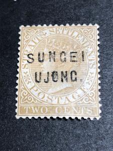 Malaya Sungei Ujong Scott 19  Mint OG CV $57.50